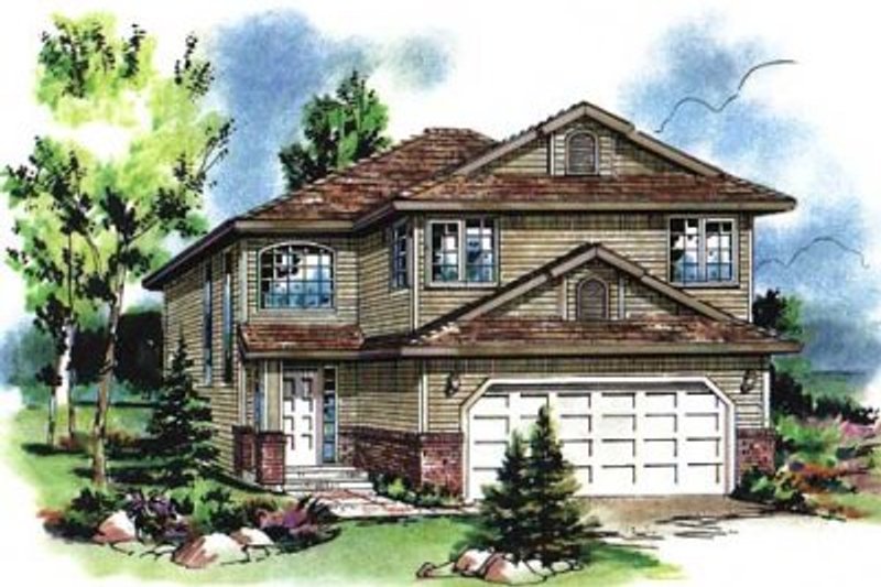 Dream House Plan - Traditional Exterior - Front Elevation Plan #18-4259