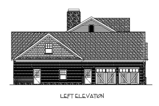 Exterior - Other Elevation for Craftsman House Plan #56-587 - 4 bed, 4.5 bath
