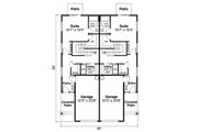 Traditional Style House Plan - 10 Beds 10 Baths 4944 Sq/Ft Plan #124-1296 