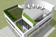Modern Style House Plan - 3 Beds 3 Baths 2622 Sq/Ft Plan #542-17 