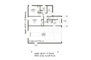 Traditional Style House Plan - 3 Beds 3 Baths 1438 Sq/Ft Plan #932-543 