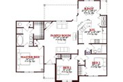 Bungalow Style House Plan - 3 Beds 2 Baths 1472 Sq/Ft Plan #63-307 