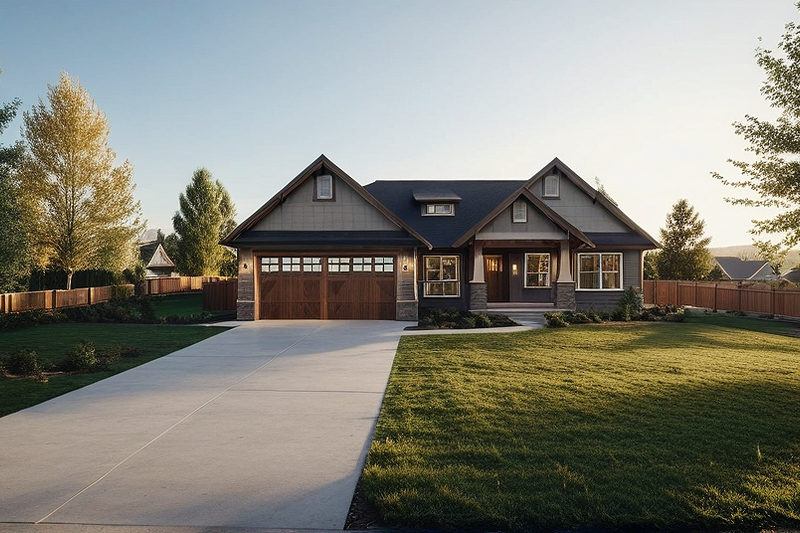 Architectural House Design - Photo 8 for Farmhouse House Plan #1109-18 - 3 bed, 2 bath