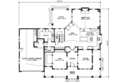 Craftsman Style House Plan - 3 Beds 2.5 Baths 3315 Sq/Ft Plan #132-155 