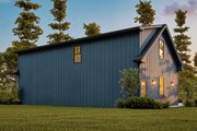 Farmhouse Style House Plan - 2 Beds 2 Baths 1056 Sq/Ft Plan #54-670 Exterior 