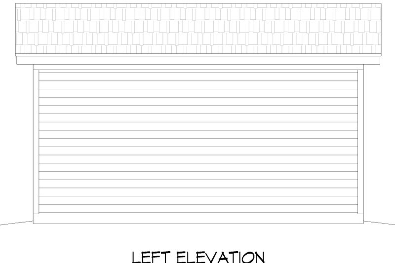 House Blueprint - Exterior - Other Elevation 1 for Southern House Plan #932-875, 0 bath