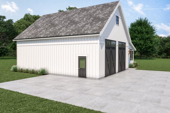 Exterior - Other Elevation 1 for Barndominium House Plan #1070-120 - 1 bed, 1 bath
