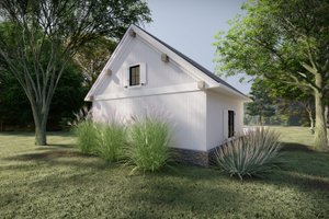 Exterior - Front Elevation 5 for Craftsman House Plan #1094-13, 0 bath