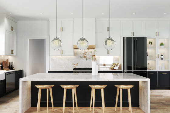 Interior - Kitchen for Farmhouse House Plan #119-448 - 3 bed, 3 bath