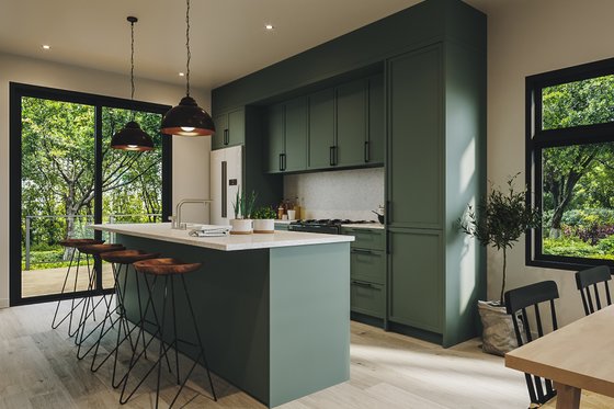 Interior - Kitchen 1 for Farmhouse House Plan #23-2793 - 3 bed, 2.5 bath