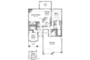 Craftsman Style House Plan - 2 Beds 2 Baths 1802 Sq/Ft Plan #20-1599 