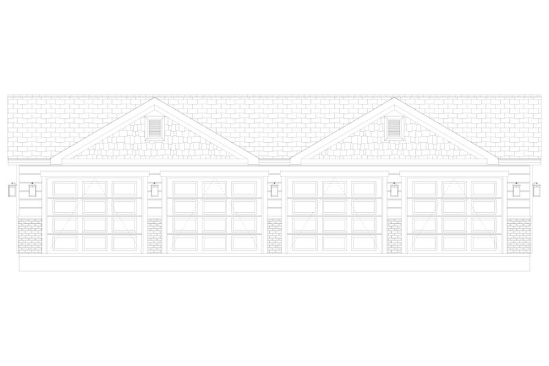 House Design - Exterior - Front Elevation 4 for Traditional House Plan #1060-310, 0 bath