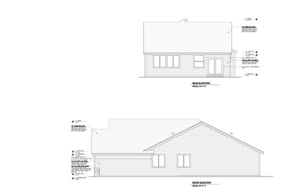 Exterior - Other Elevation 1 for Craftsman House Plan #53-714 - 3 bed, 2 bath