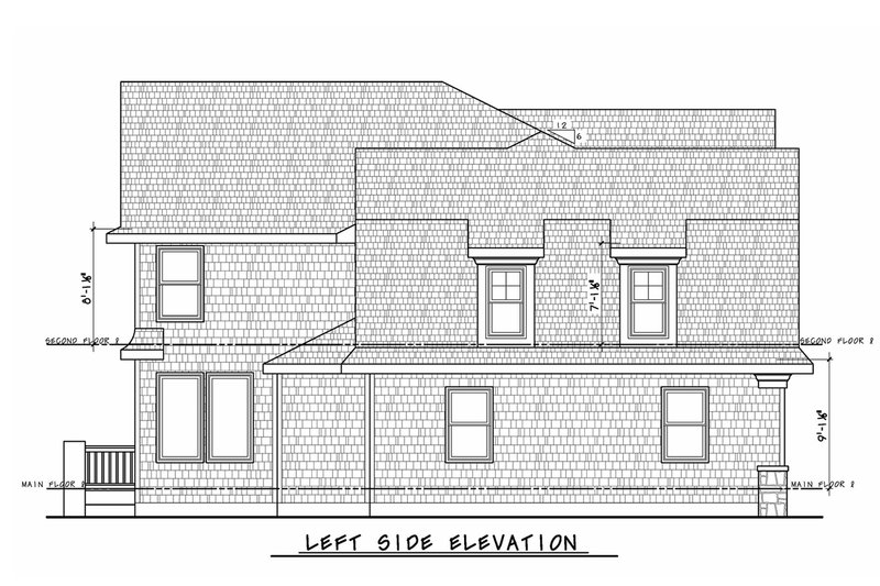 Colonial Style House Plan - 4 Beds 4.5 Baths 4352 Sq/Ft Plan #20-2442 ...