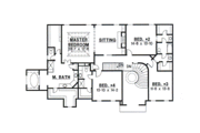 European Style House Plan - 4 Beds 3.5 Baths 3925 Sq/Ft Plan #67-615 