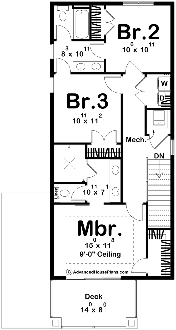 Architectural House Design - Farmhouse Floor Plan - Other Floor Plan #455-409