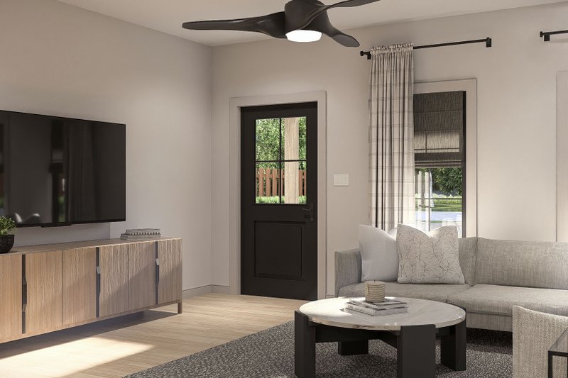 Home Plan - Interior - Family Room 1 for Traditional House Plan #455-721 - 3 bed, 2.5 bath