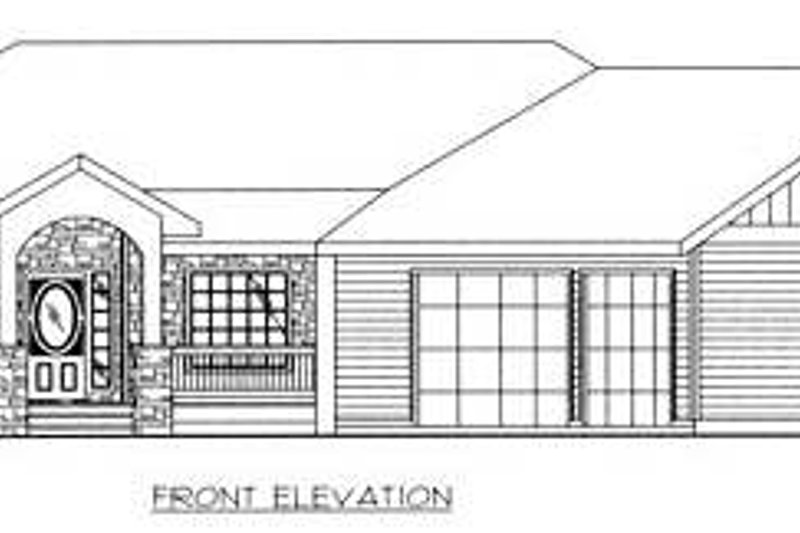 Dream House Plan - Exterior - Other Elevation for Country House Plan #117-572 - 3 bed, 2.5 bath