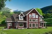 Farmhouse Style House Plan - 3 Beds 3 Baths 2591 Sq/Ft Plan #117-897 