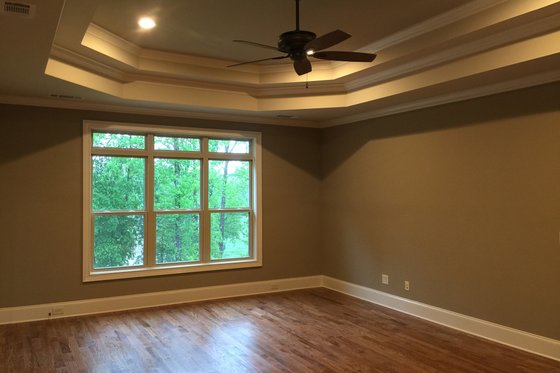 Interior - Master Bedroom for European House Plan #437-63 - 3 bed, 2 bath