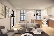 Country Style House Plan - 3 Beds 2 Baths 1269 Sq/Ft Plan #1110-3 