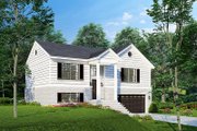 Southern Style House Plan - 4 Beds 3 Baths 1614 Sq/Ft Plan #17-428 Exterior 