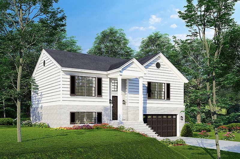 House Plan Design - Exterior - Other Elevation 1 for Southern House Plan #17-428 - 4 bed, 3 bath