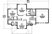 Country Style House Plan - 3 Beds 3 Baths 3520 Sq/Ft Plan #25-4666 