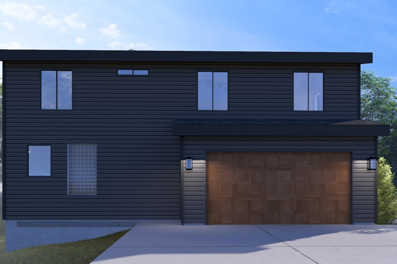 Home Plan - Exterior - Other Elevation 1 for Modern House Plan #1060-236 - 4 bed, 4 bath