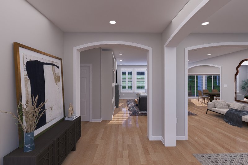 House Design - Interior - Entry for European House Plan #1060-293 - 5 bed, 3.5 bath