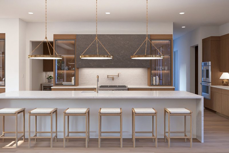 Architectural House Design - Interior - Kitchen for Contemporary House Plan #455-798 - 3 bed, 2.5 bath