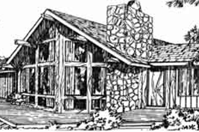 Contemporary Style House Plan - 3 Beds 2.5 Baths 1779 Sq/Ft Plan #1-388