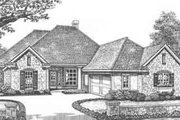 Traditional Style House Plan - 4 Beds 3 Baths 2193 Sq/Ft Plan #310-400 