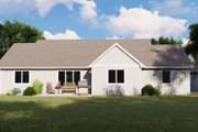 Ranch Style House Plan - 3 Beds 2 Baths 1757 Sq/Ft Plan #1064-88 