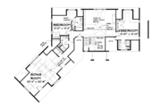European Style House Plan - 3 Beds 4.5 Baths 2990 Sq/Ft Plan #75-112 