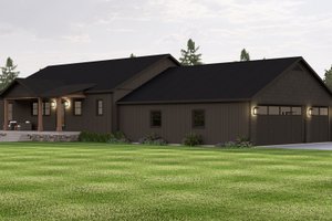 Country Exterior - Front Elevation Plan #1064-341