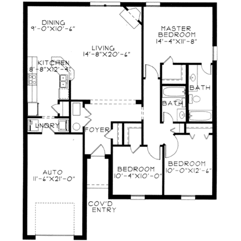 Square Ranch House Plans