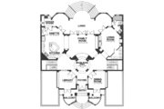 European Style House Plan - 5 Beds 5 Baths 5085 Sq/Ft Plan #115-152 