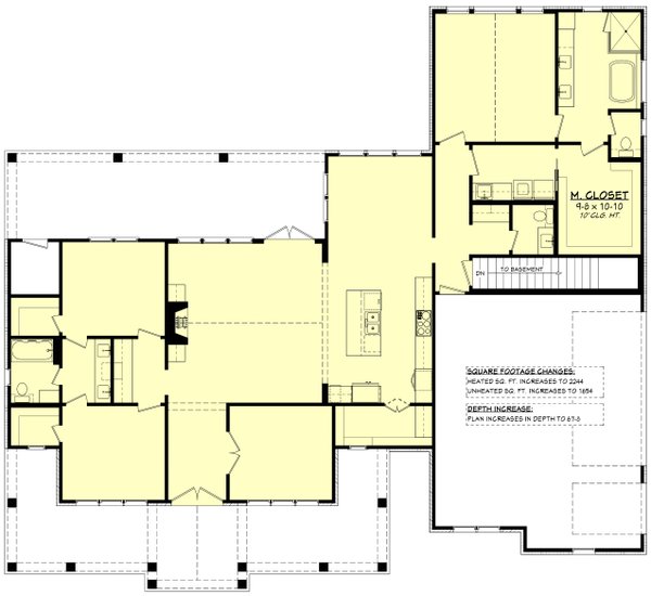 Farmhouse Floor Plan - Other Floor Plan #430-326