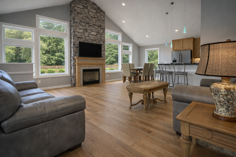 Architectural House Design - Interior - Family Room for Craftsman House Plan #1060-452 - 3 bed, 2.5 bath