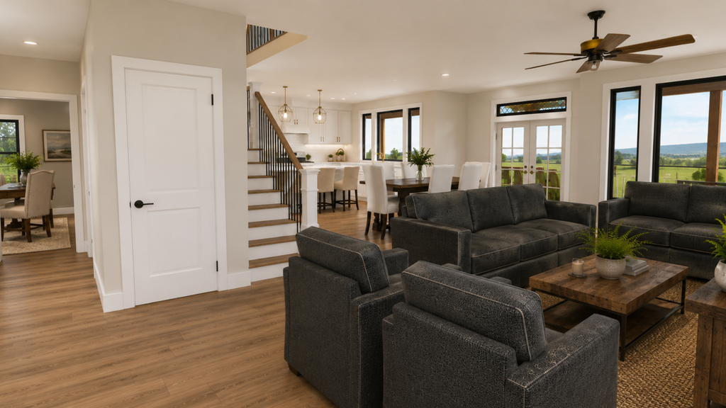 Photo 2 for Farmhouse House Plan #1109-35 - 4 bed, 2.5 bath