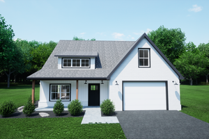 Craftsman Exterior - Front Elevation Plan #1116-17