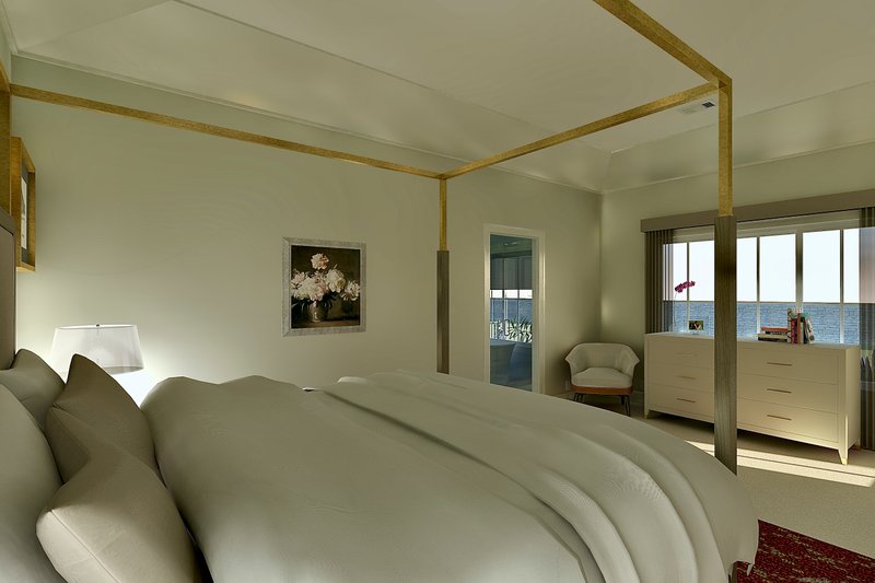 House Design - Interior - Master Bedroom for Ranch House Plan #489-12 - 3 bed, 2 bath