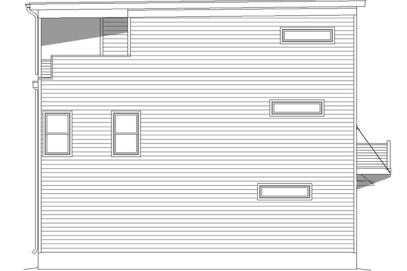 Home Plan - Exterior - Other Elevation for Contemporary House Plan #932-243 - 3 bed, 3 bath