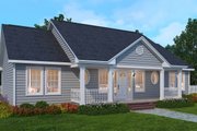 Ranch Style House Plan - 3 Beds 2 Baths 1400 Sq/Ft Plan #1082-10 