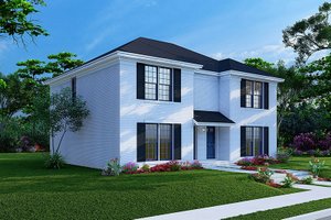 Exterior - Other Elevation for Traditional House Plan #923-227 - 3 bed, 1.5 bath