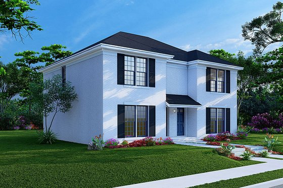 Exterior - Other Elevation for Traditional House Plan #923-227 - 3 bed, 1.5 bath