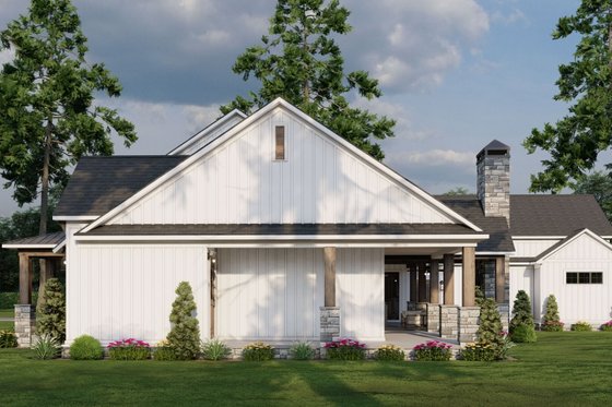 Exterior - Other Elevation 8 for Farmhouse House Plan #923-393 - 3 bed, 3.5 bath