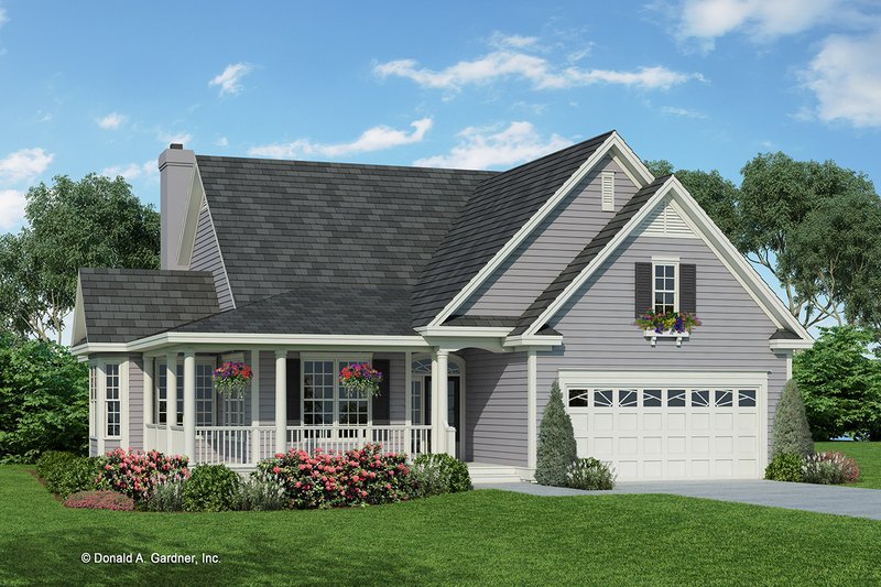 House Design - Country Exterior - Front Elevation Plan #929-43