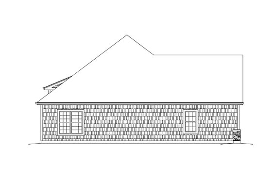 Exterior - Other Elevation for Craftsman House Plan #57-666 - 2 bed, 2 bath